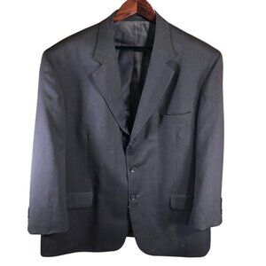 Daniel Gray Trio Mens Brown Blazer 50R Wool